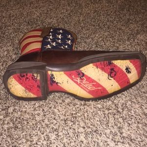Rebel Durango American Flag Cowboy Boots